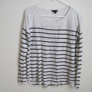H&M Striped Long Sleeve Top - Size Small